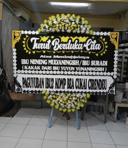 Papan Bunga Duka Manyar Sabrangan Mulyorejo