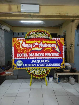 Papan Bunga di Manyar Sabrangan Mulyorejo