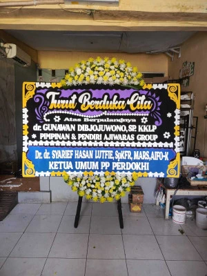 Papan Bunga di Manyar Sabrangan Mulyorejo
